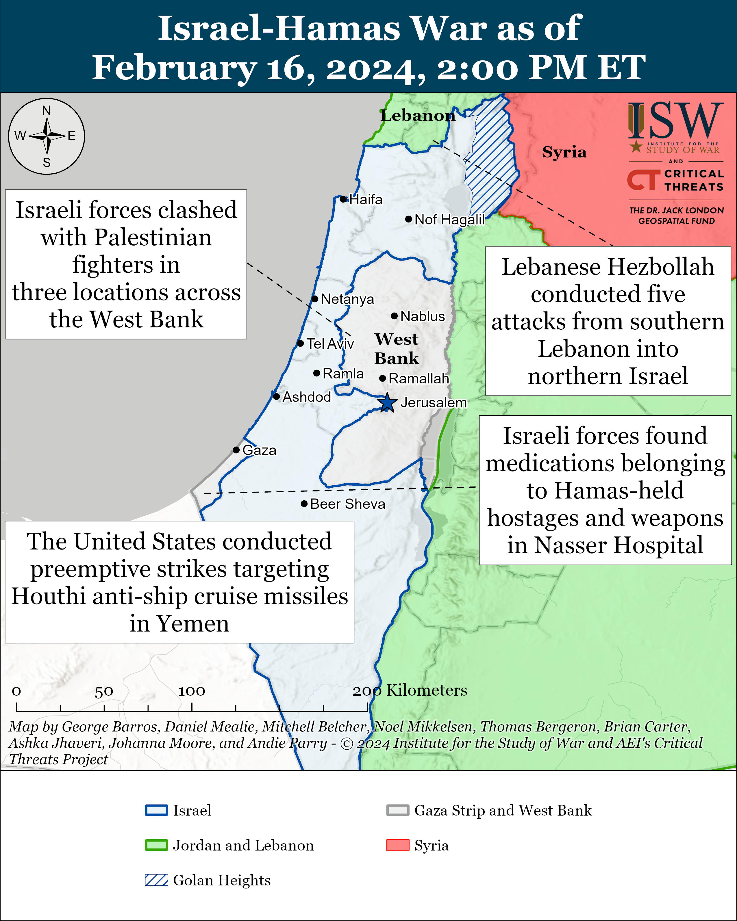 Iran Update February 16 2024 Institute For The Study Of War   DraftIsraelCOTFebruary 16%2C2024 